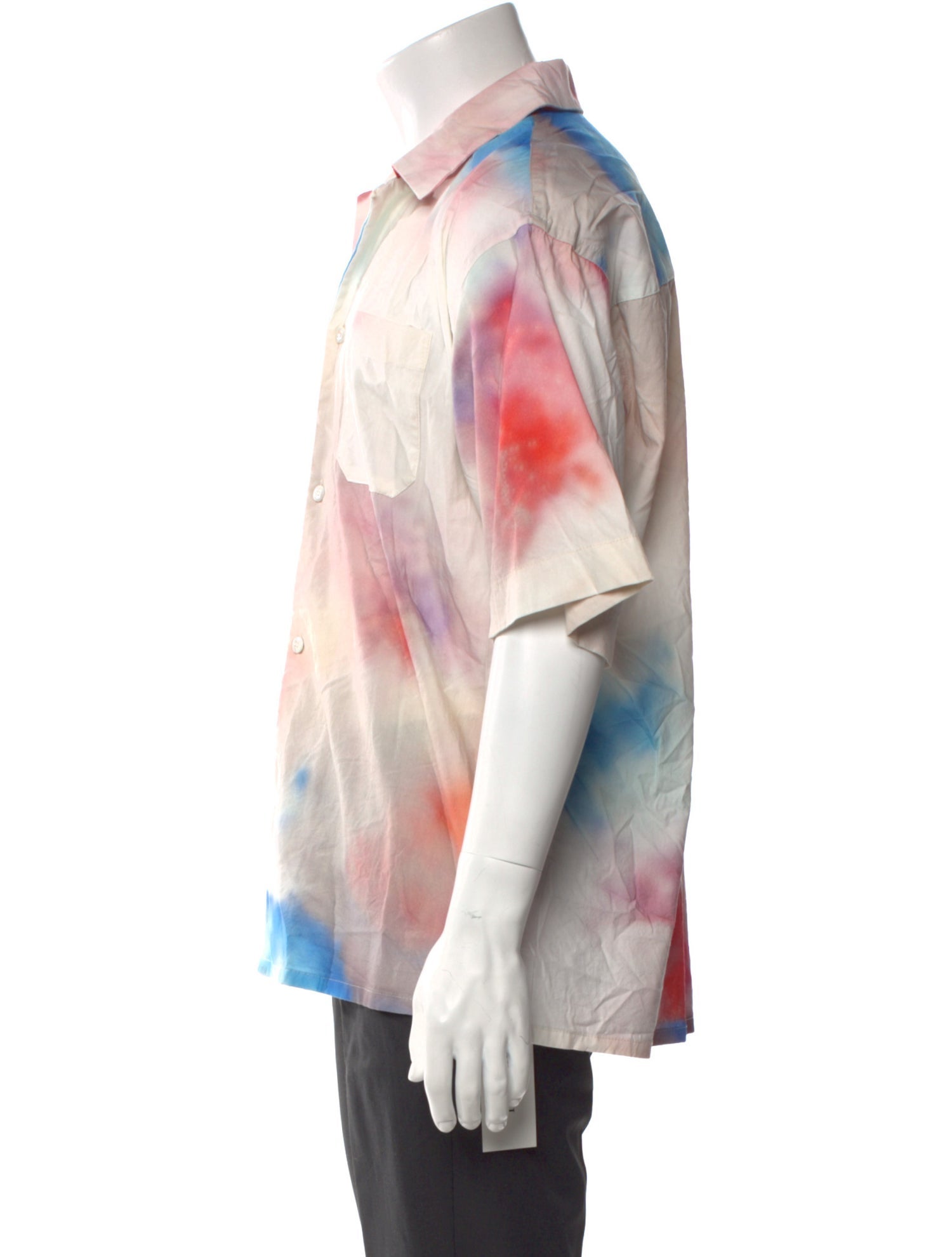 John Elliott Printed Short Sleeve Shirt