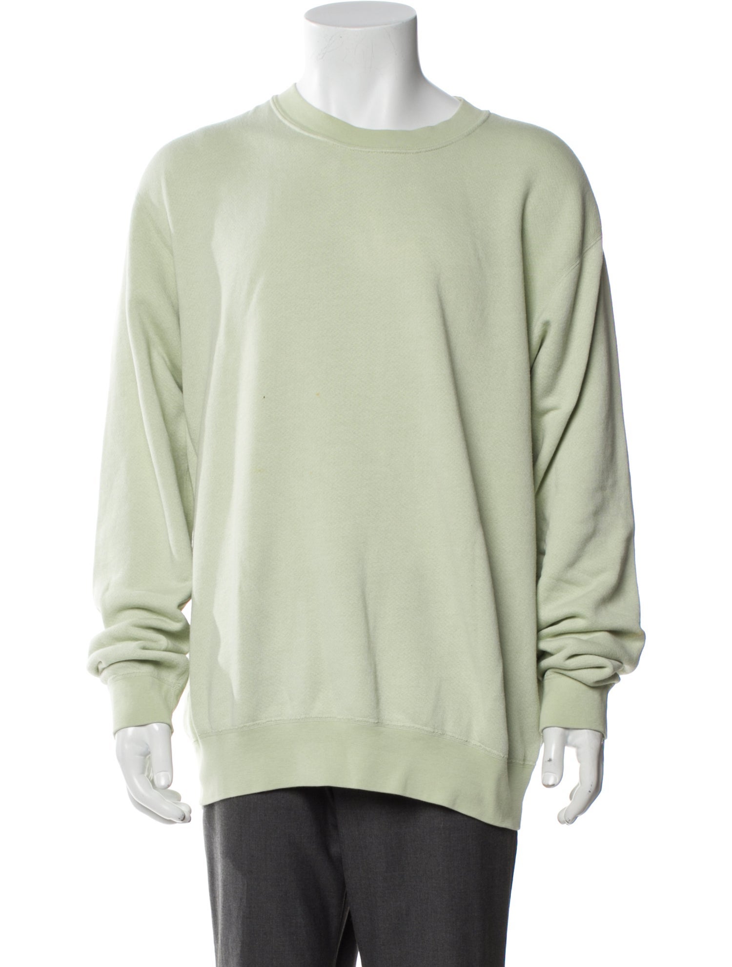 John Elliott Crew Neck Long Sleeve Sweatshirt