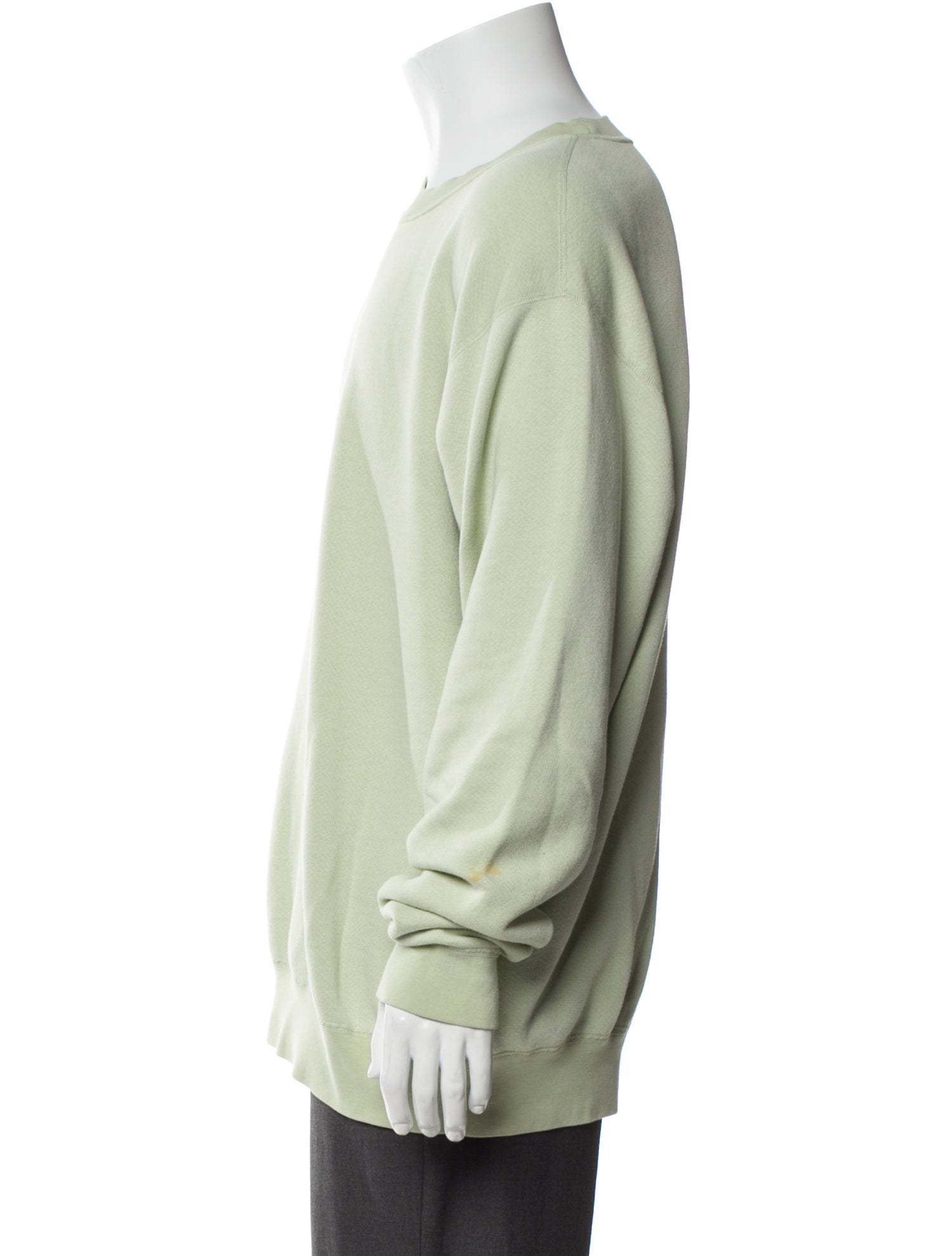 John Elliott Crew Neck Long Sleeve Sweatshirt