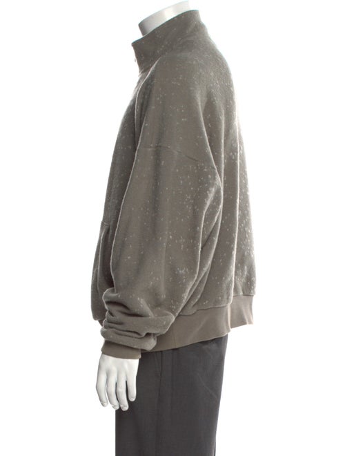 John Elliott Wool Mock Neck Sweatshirt