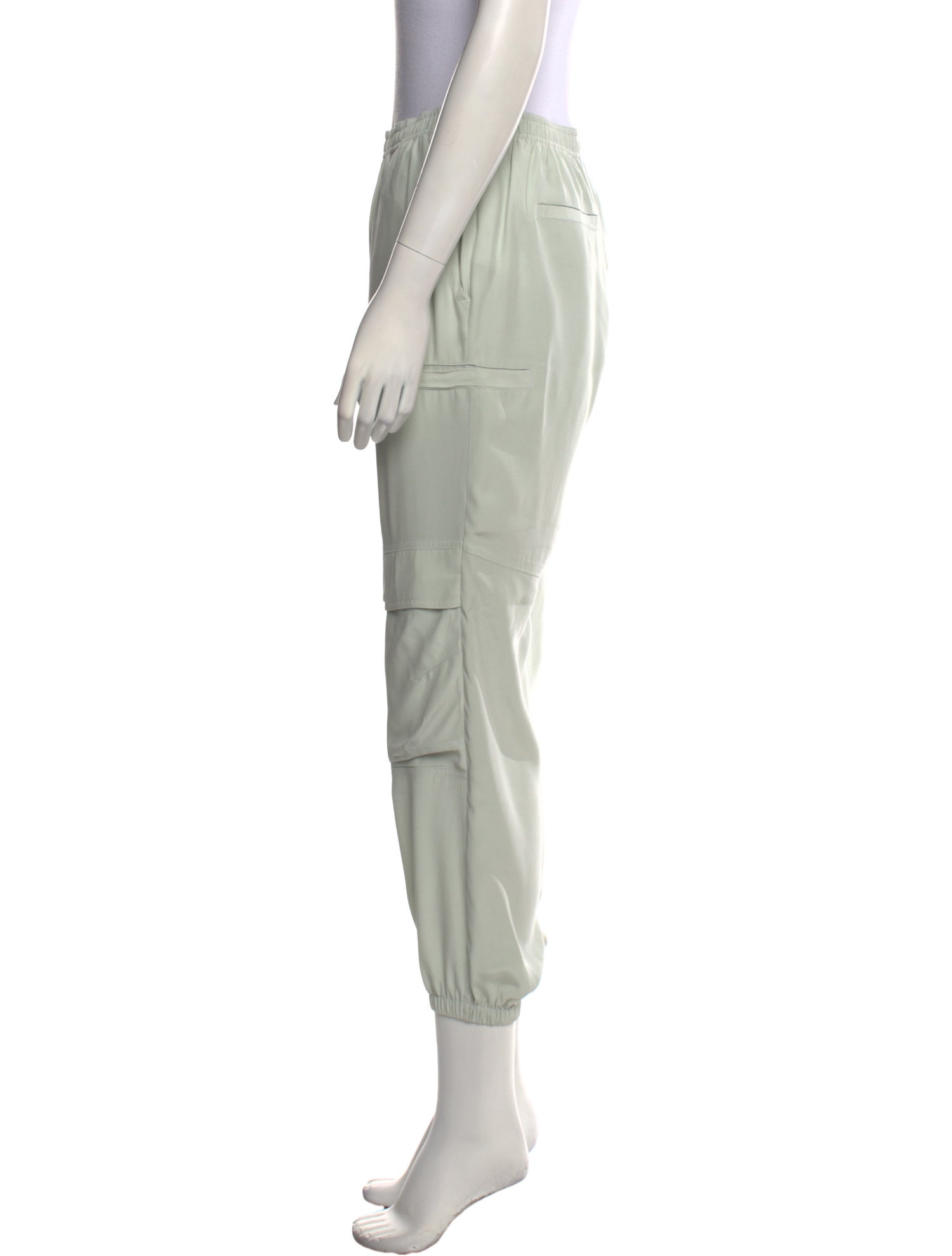 John Elliott Silk Skinny Leg Pants