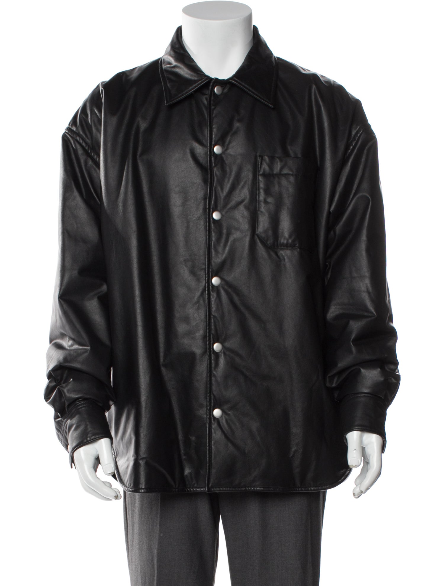 John Elliott Leather Moto Jacket