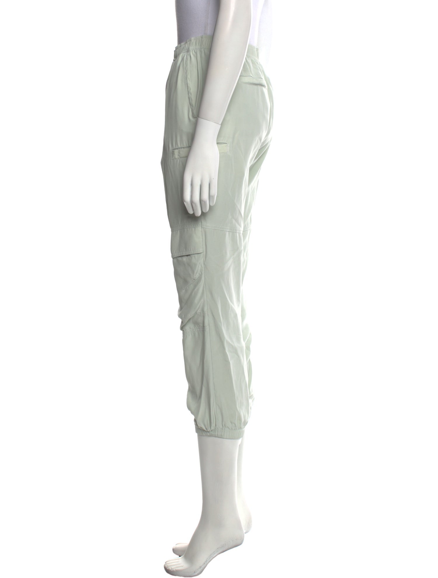 John Elliott Silk Skinny Leg Pants