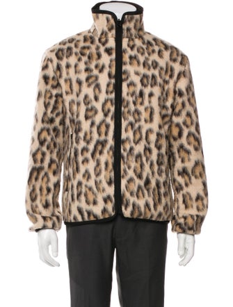 John Elliott Animal Print Windbreaker