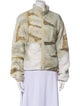 John Elliott Printed Faux Fur Jacket