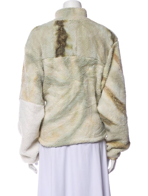 John Elliott Printed Faux Fur Jacket