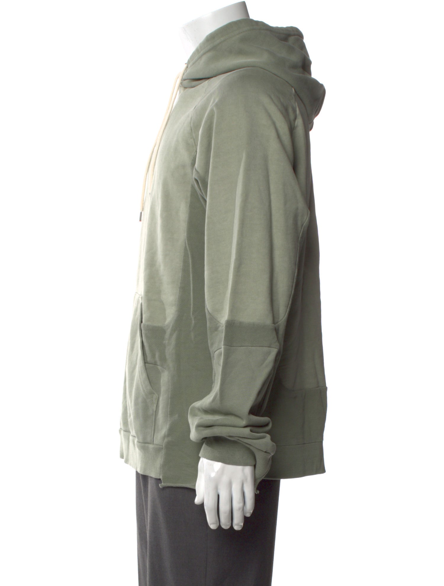 John Elliott Crew Neck Long Sleeve Hoodie