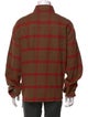 John Elliott Plaid Print Long Sleeve Shirt