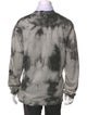 John Elliott Tie-Dye Print V-Neck Cardigan