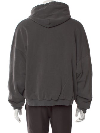 John Elliott Crew Neck Long Sleeve Hoodie