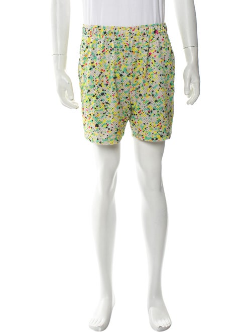 John Elliott Polka Dot Print Jogger Shorts
