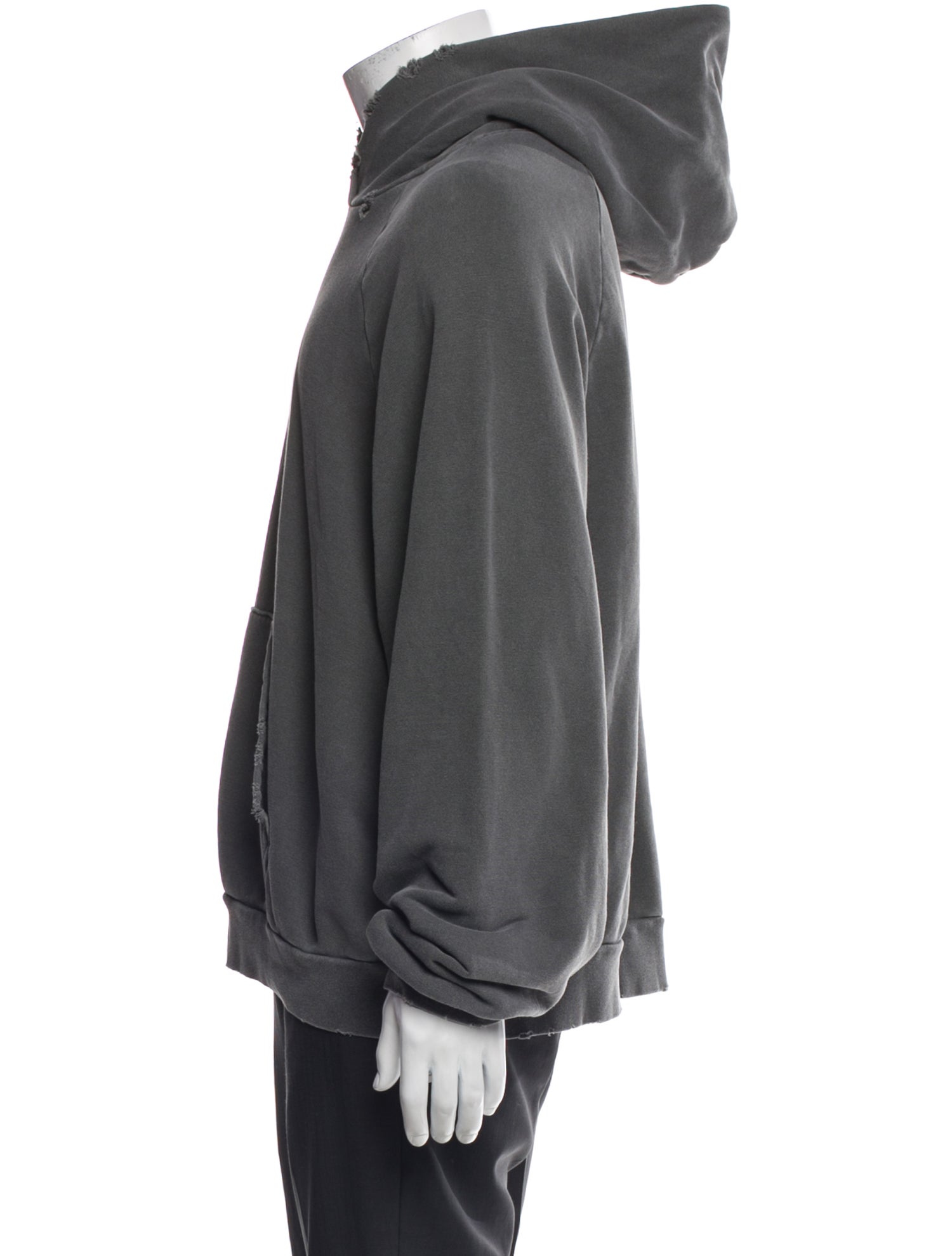 John Elliott Crew Neck Long Sleeve Hoodie