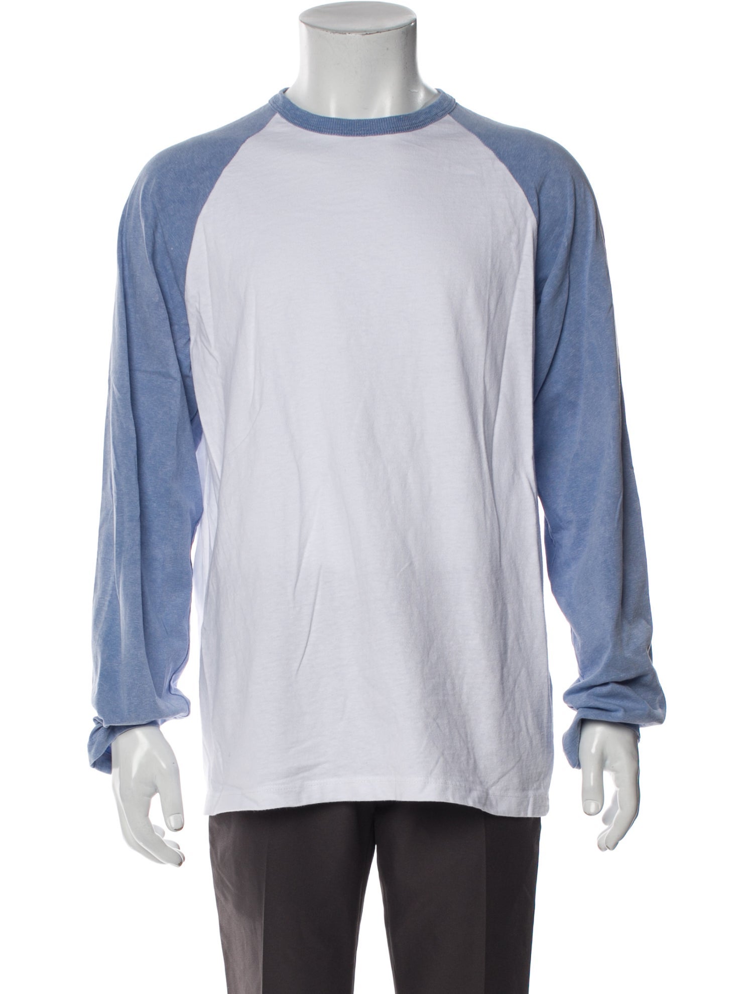 John Elliott Crew Neck Long Sleeve T-Shirt