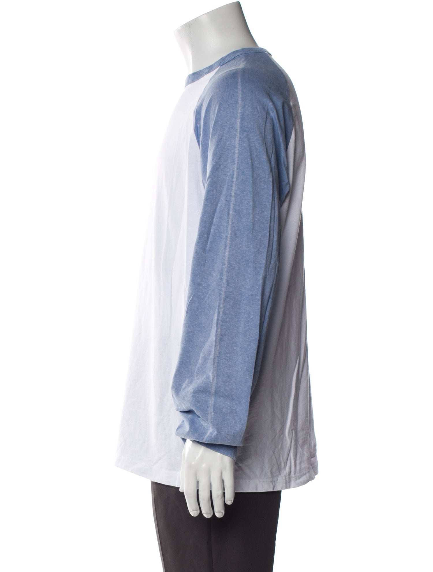 John Elliott Crew Neck Long Sleeve T-Shirt