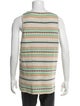 John Elliott Striped Scoop Neck Sweater Vest