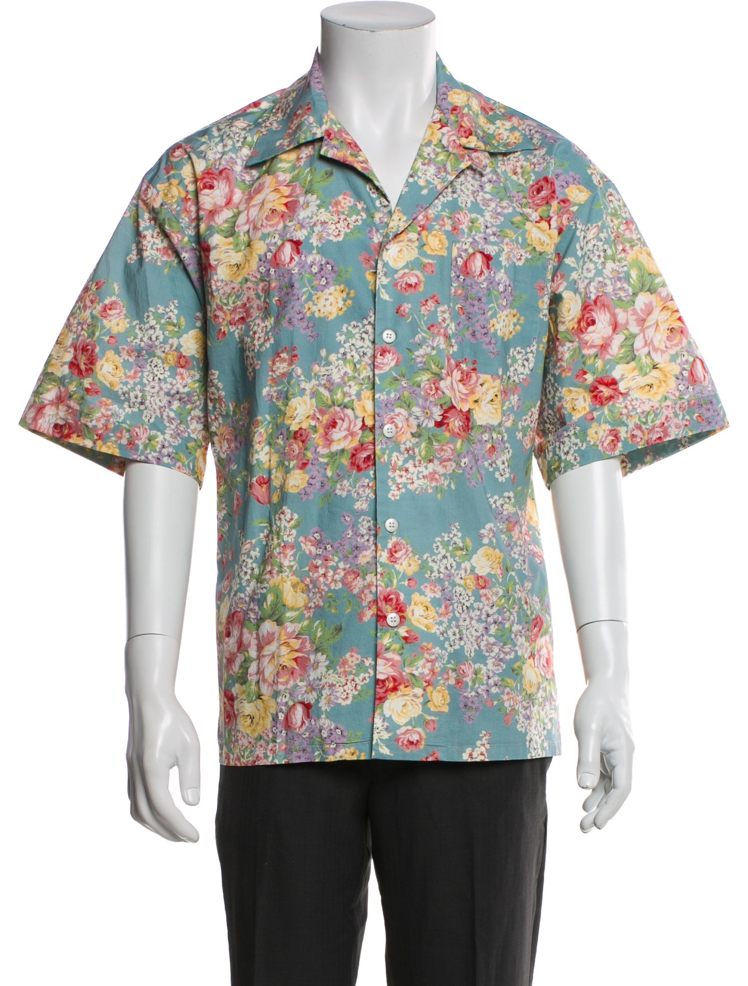 John Elliott Printed Short Sleeve Shirt