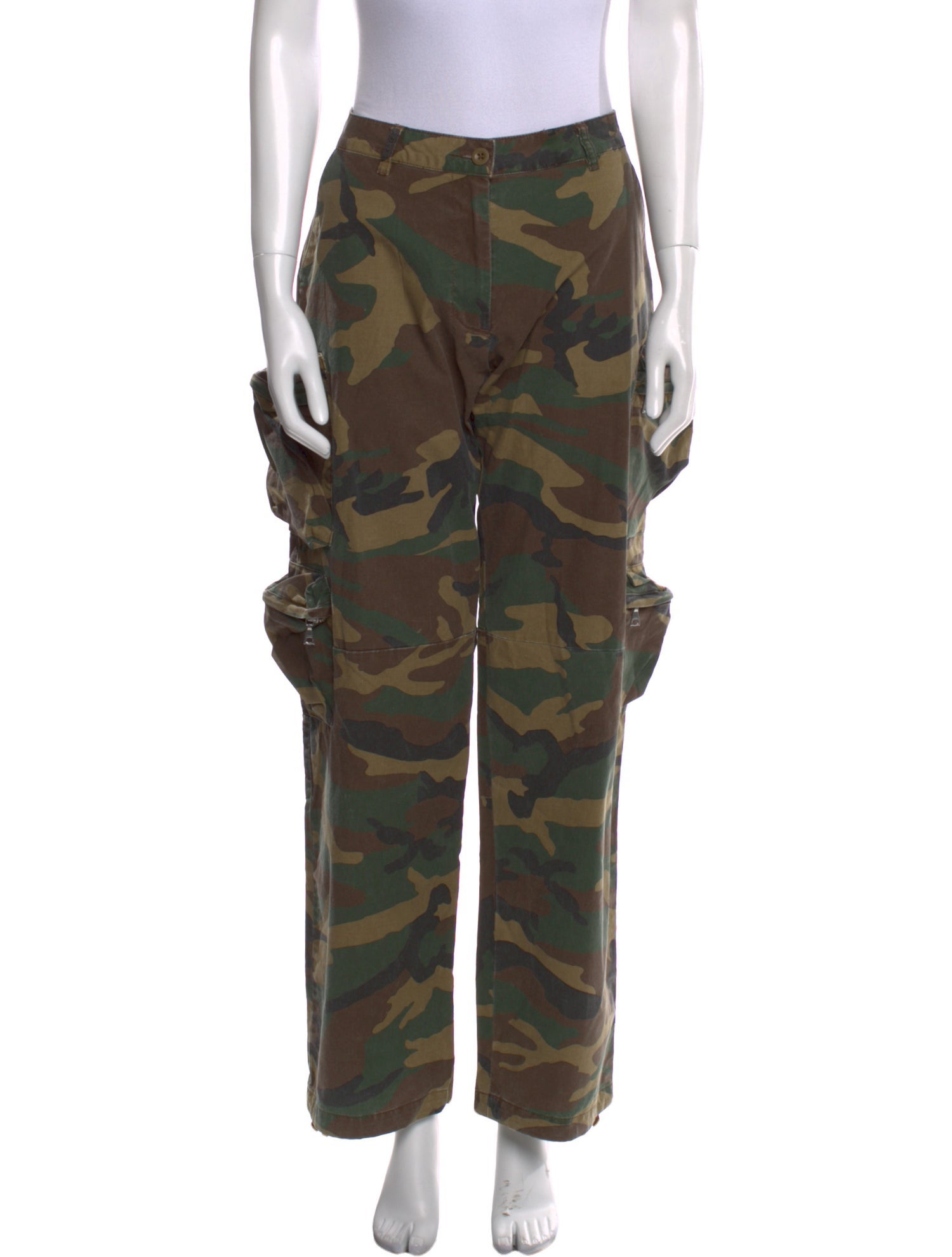 John Elliott Printed Wide Leg Pants