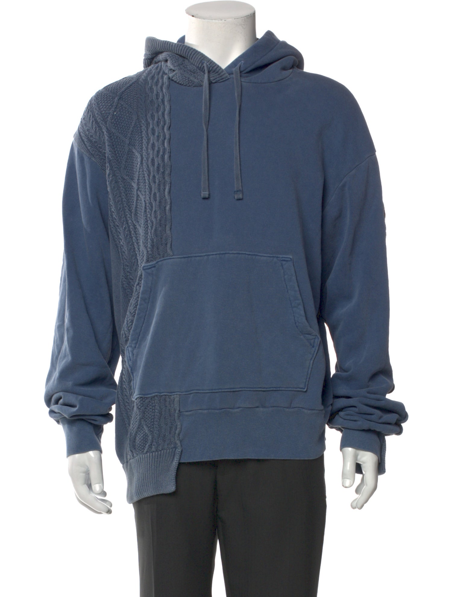 John Elliott Crew Neck Long Sleeve Hoodie