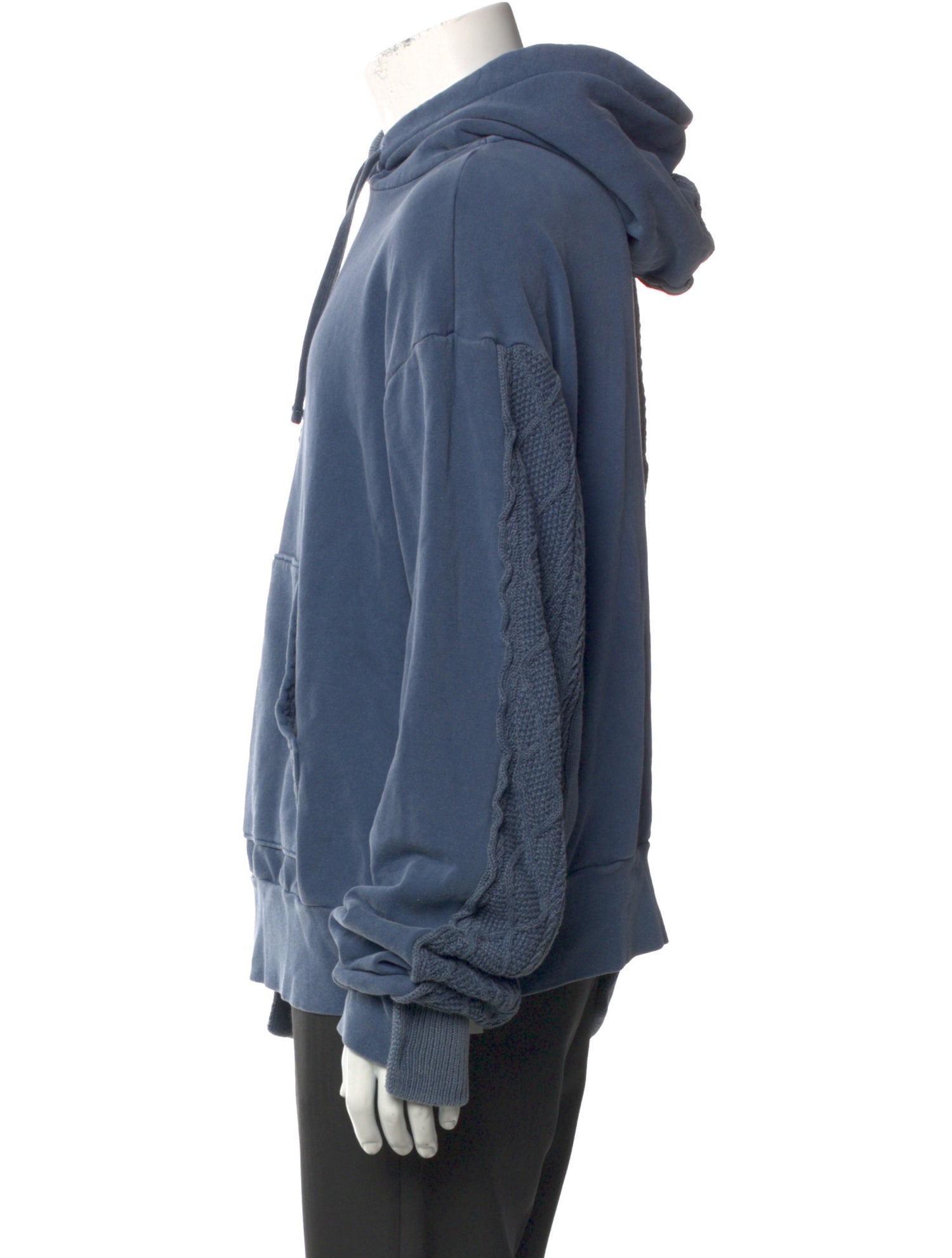 John Elliott Crew Neck Long Sleeve Hoodie