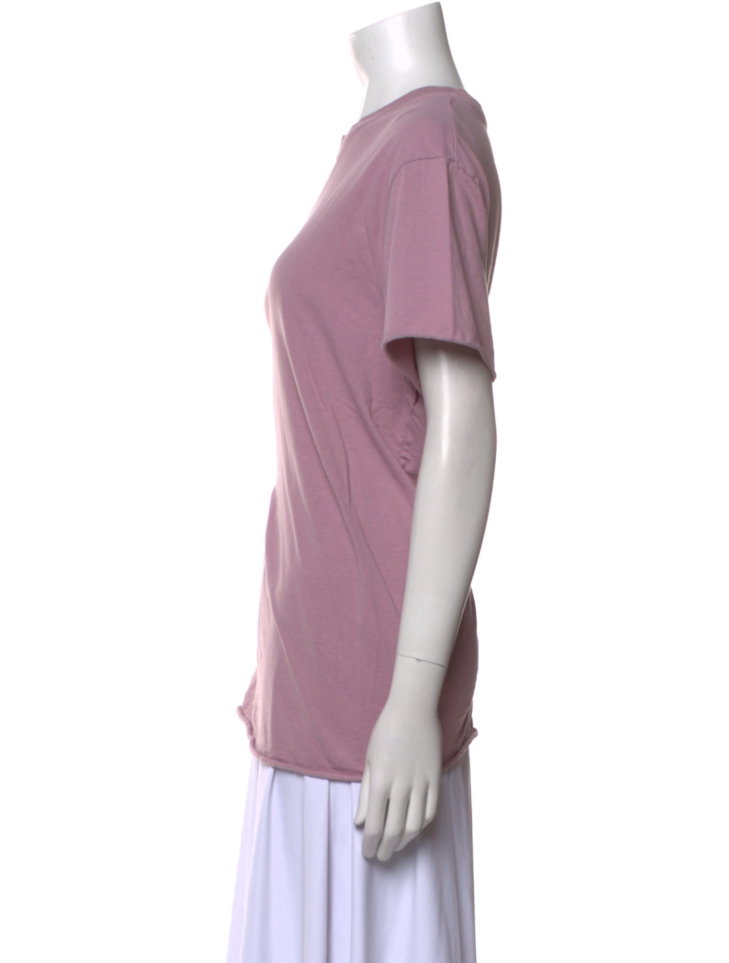 John Elliott Crew Neck Short Sleeve T-Shirt