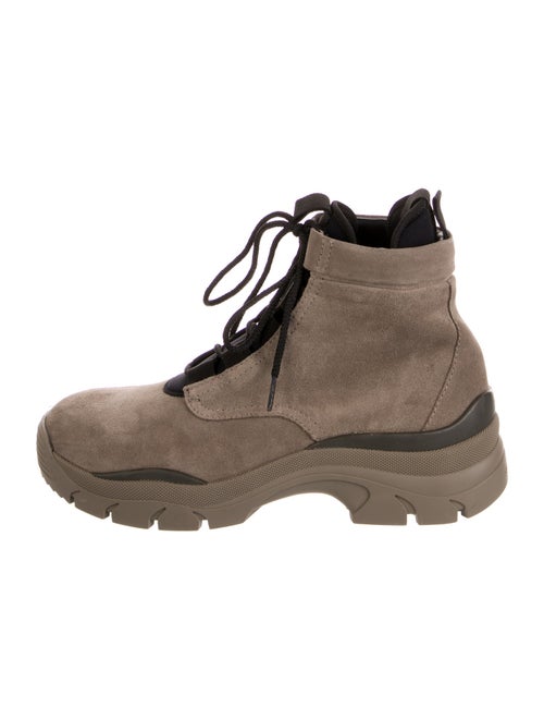 John Elliott Suede Lace-Up Boots