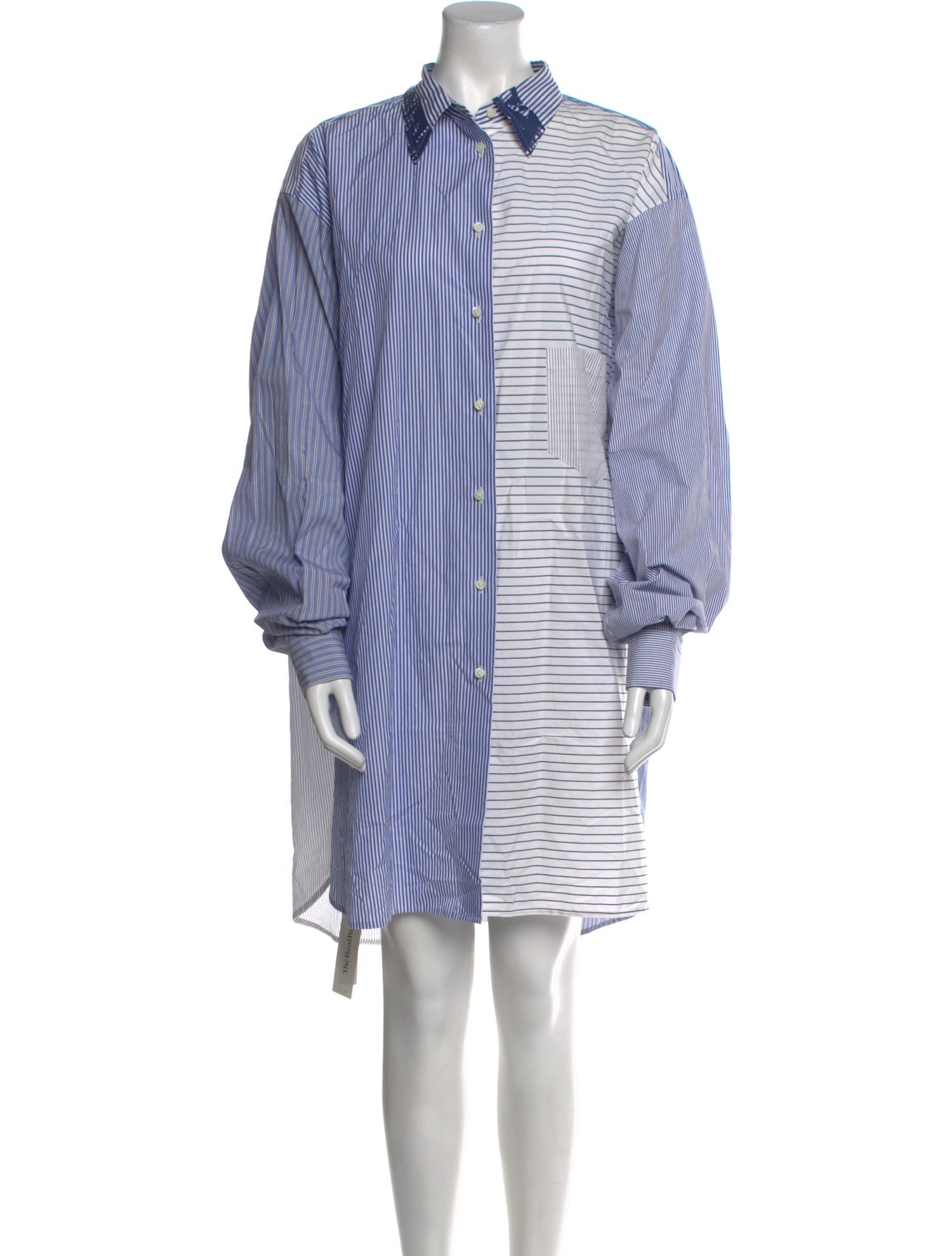 John Elliott Striped Mini Dress