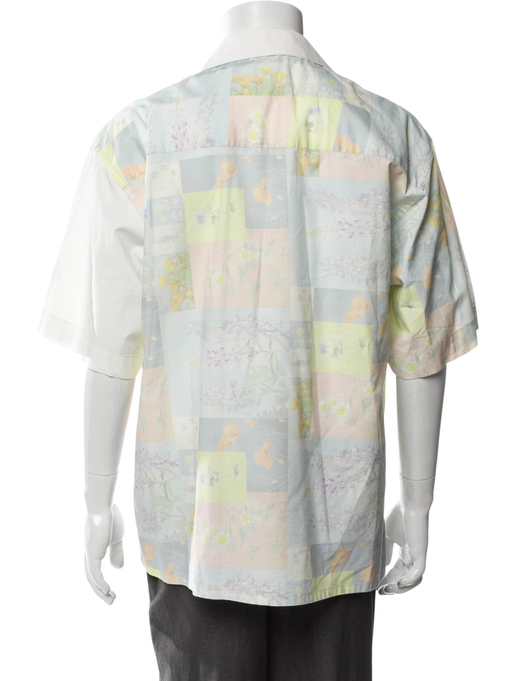 John Elliott Short Sleeve Tuxedo Shirt