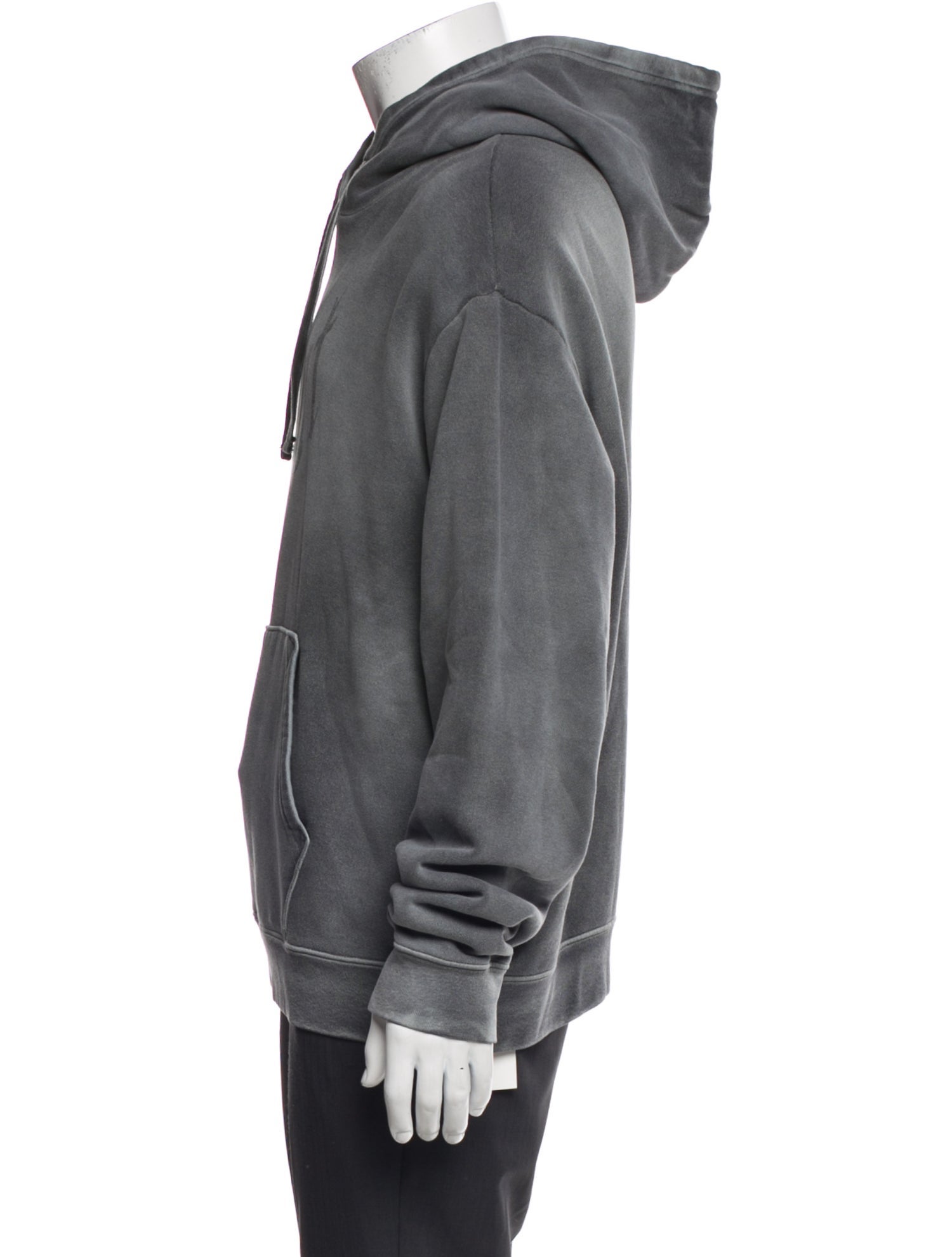 John Elliott Graphic Print Crew Neck Hoodie