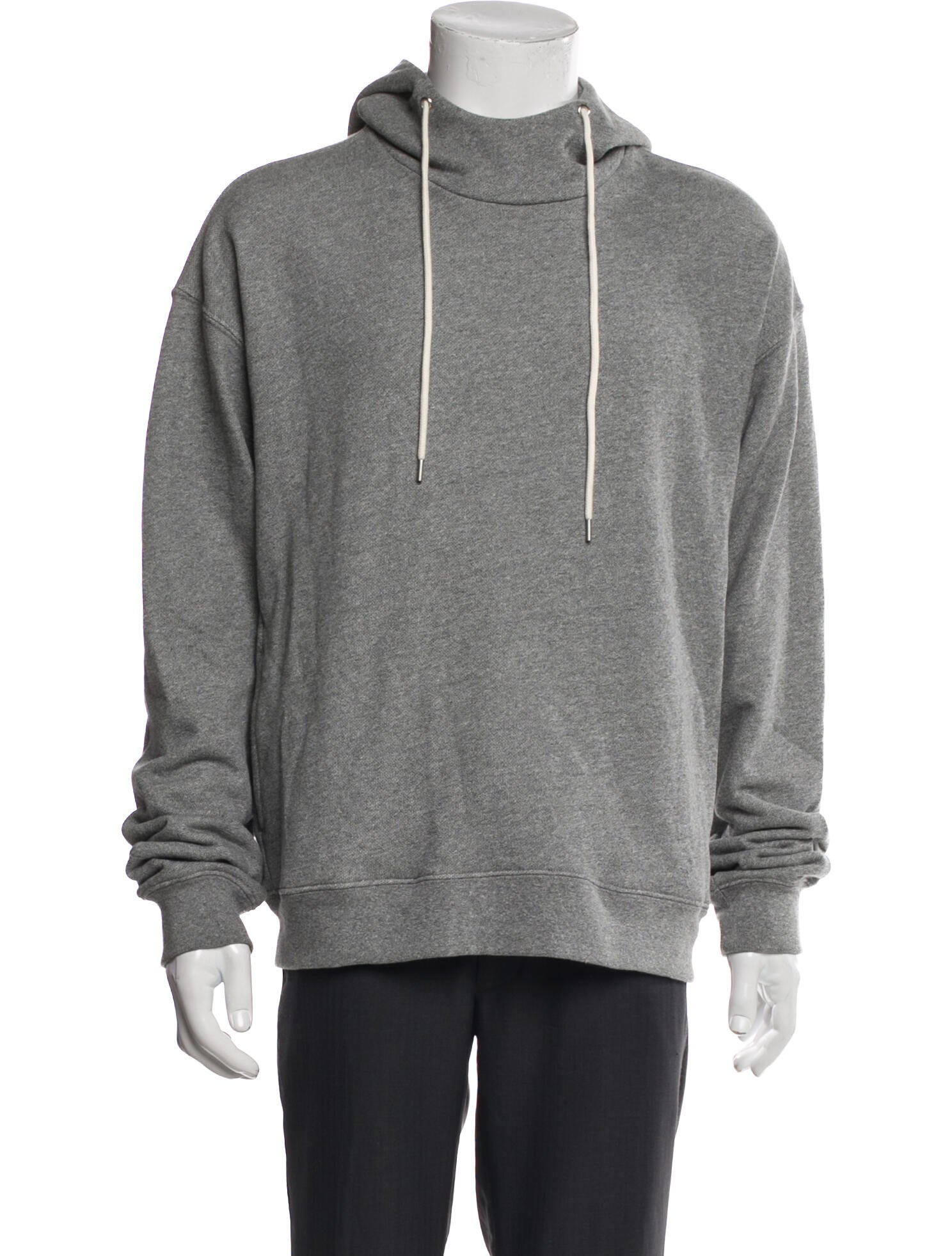 John Elliott Mock Neck Long Sleeve Hoodie