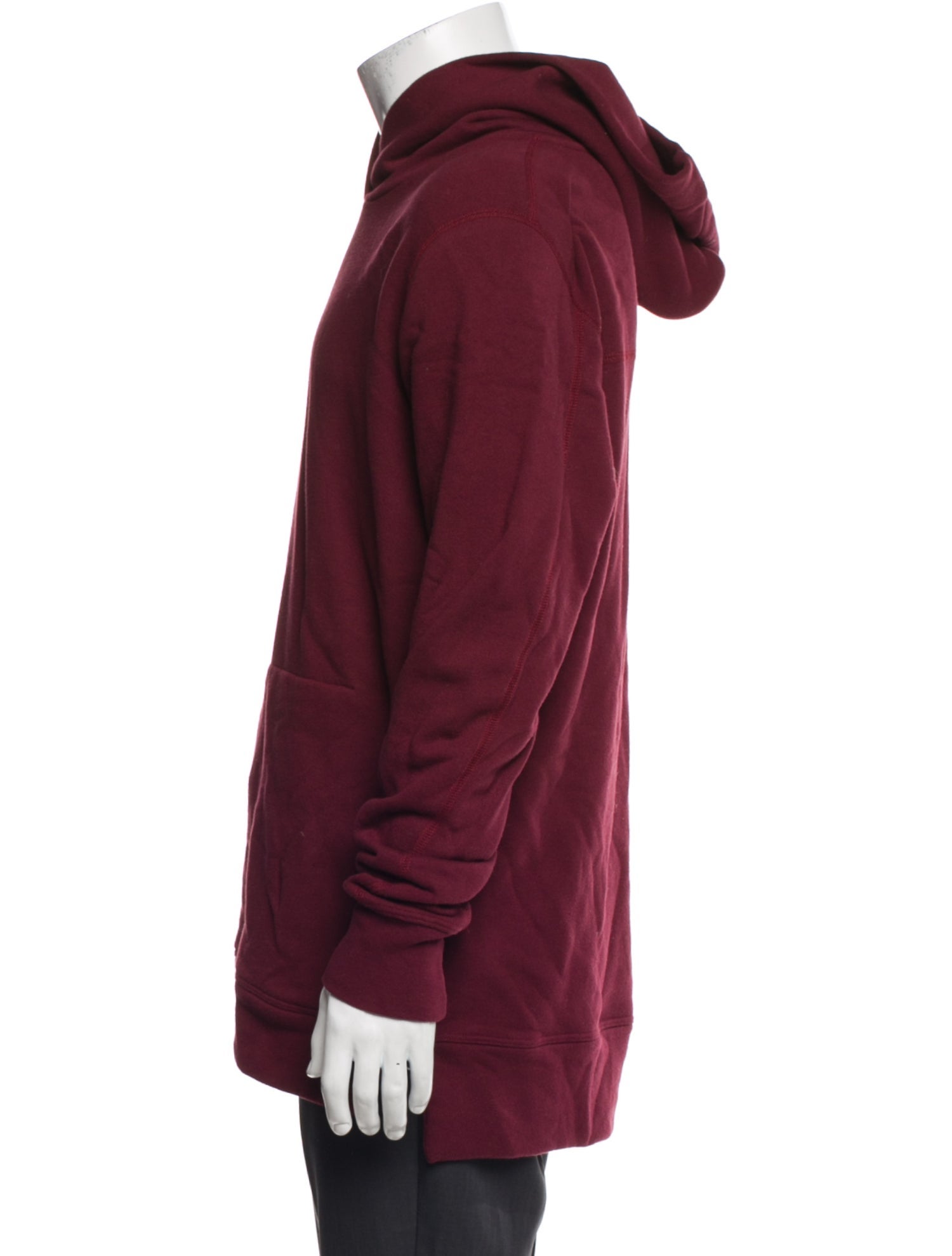 John Elliott Crew Neck Long Sleeve Hoodie