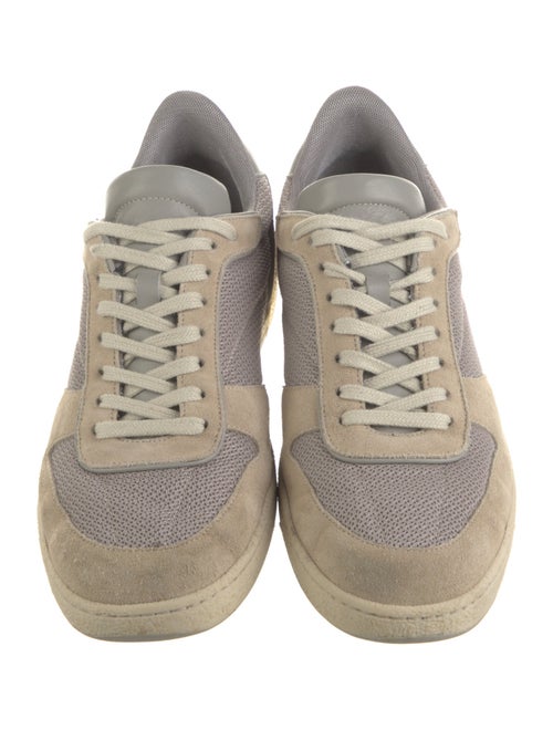 John Elliott Suede Colorblock Pattern Sneakers