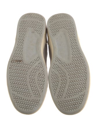 John Elliott Suede Colorblock Pattern Sneakers