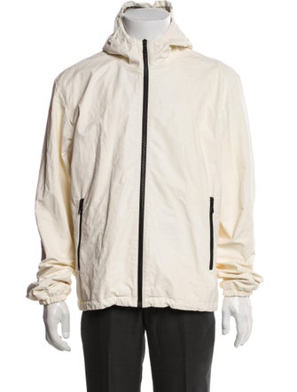 John Elliott Lamb Leather Windbreaker
