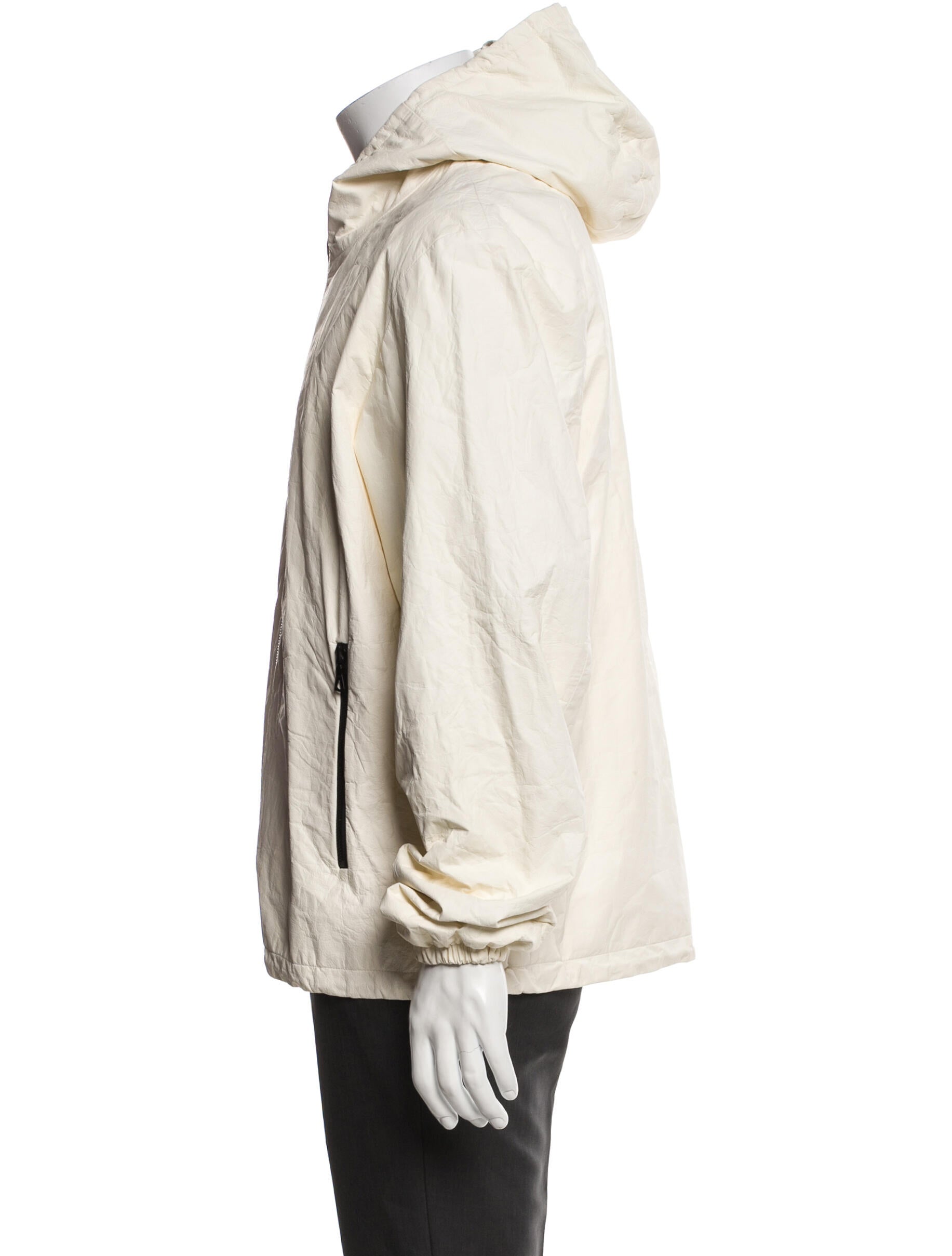 John Elliott Lamb Leather Windbreaker