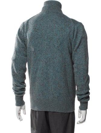 John Elliott Mock Neck Long Sleeve Cardigan