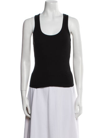 John Elliott Scoop Neck Sleeveless Top