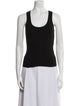 John Elliott Scoop Neck Sleeveless Top