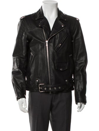John Elliott Leather Moto Jacket