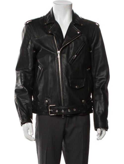 John Elliott Leather Moto Jacket