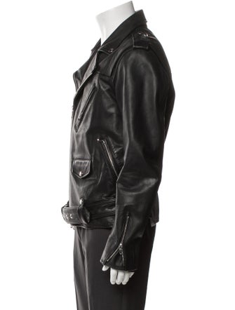 John Elliott Leather Moto Jacket