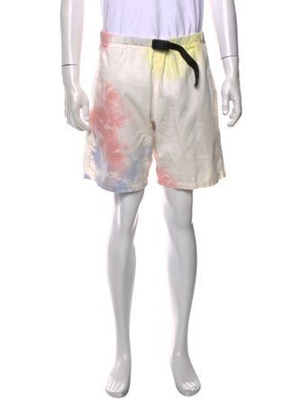 John Elliott Tie-Dye Print Jogger Shorts