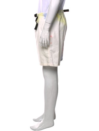 John Elliott Tie-Dye Print Jogger Shorts