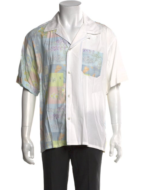 John Elliott Graphic Print Short Sleeve Shirt