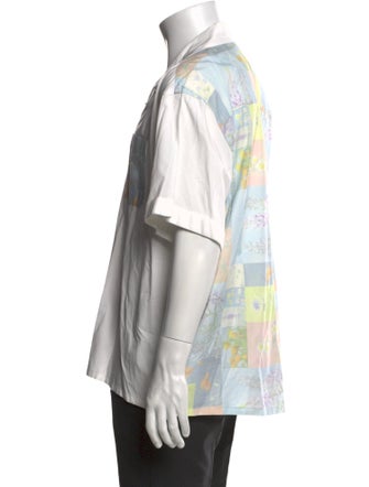 John Elliott Graphic Print Short Sleeve Shirt