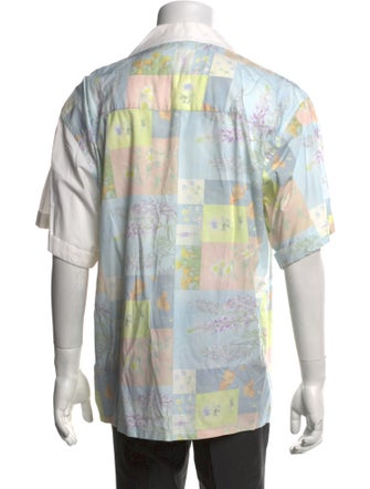 John Elliott Graphic Print Short Sleeve Shirt