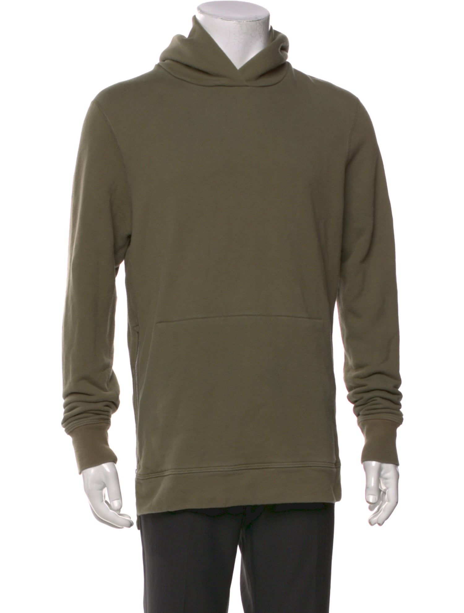 John Elliott Crew Neck Long Sleeve Hoodie