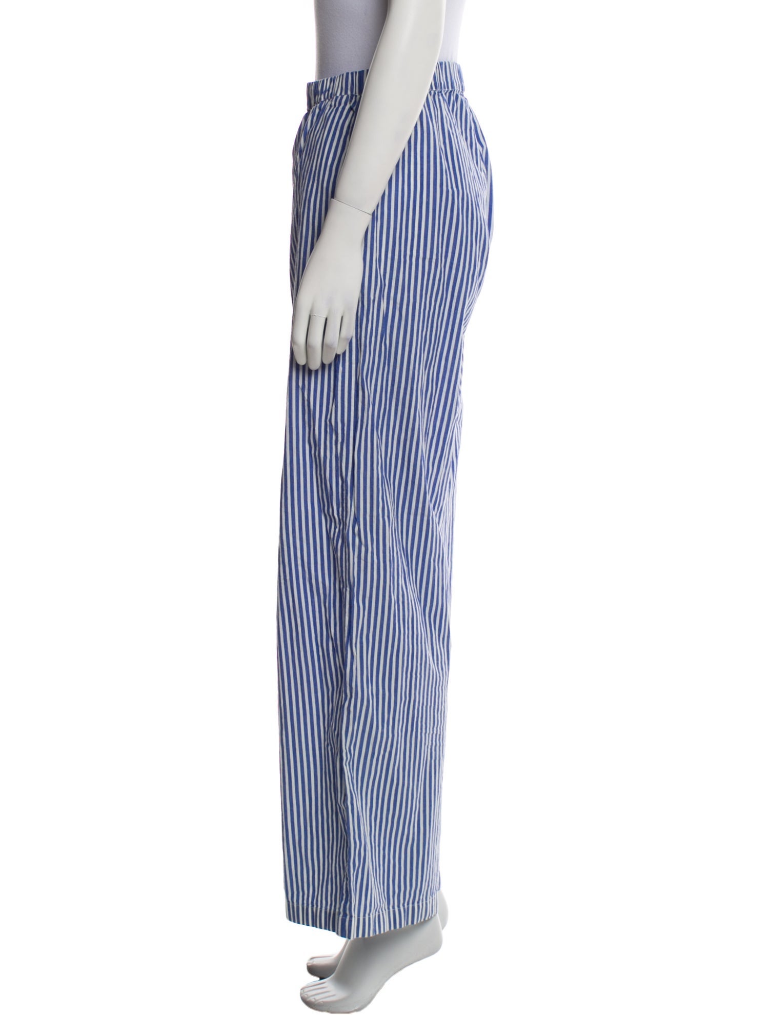 John Elliott Striped Wide Leg Pants
