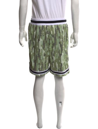 John Elliott Printed Jogger Shorts