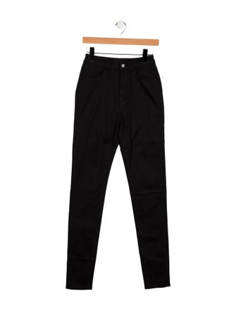 John Elliott High-Rise Skinny Leg Jeans