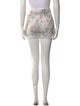John Elliott Tie-Dye Print Mini Shorts